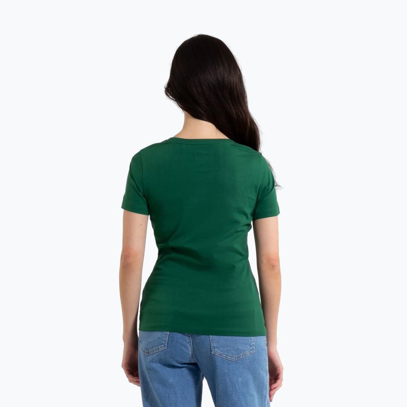 Shirt Damen Pitbull Synglasses Dog leaf green 3