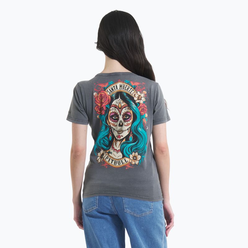 Shirt Damen Pitbull Santa Muerte 25 graphite 2