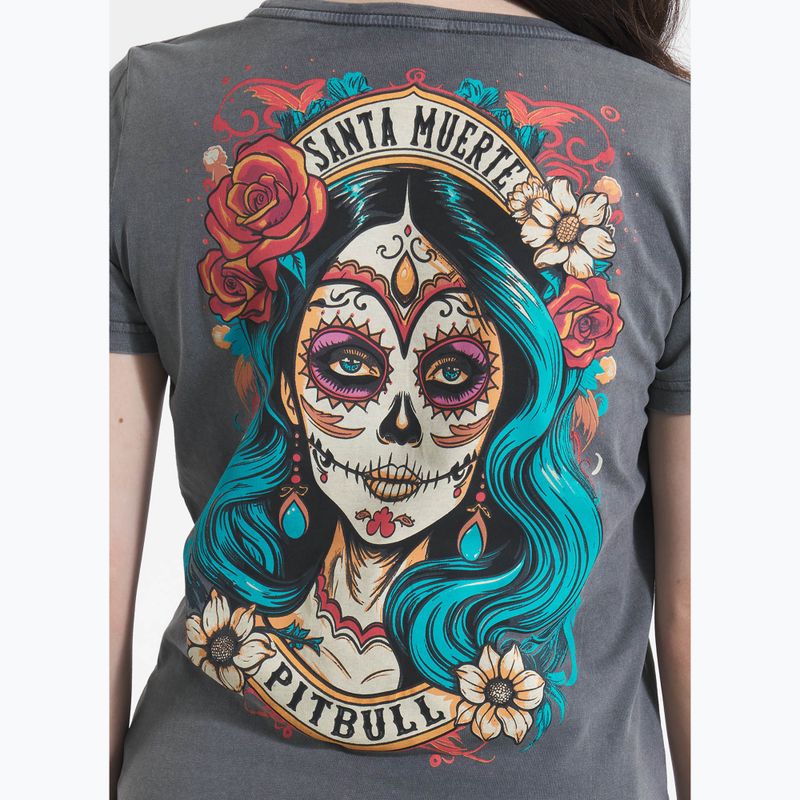 Shirt Damen Pitbull Santa Muerte 25 graphite 4
