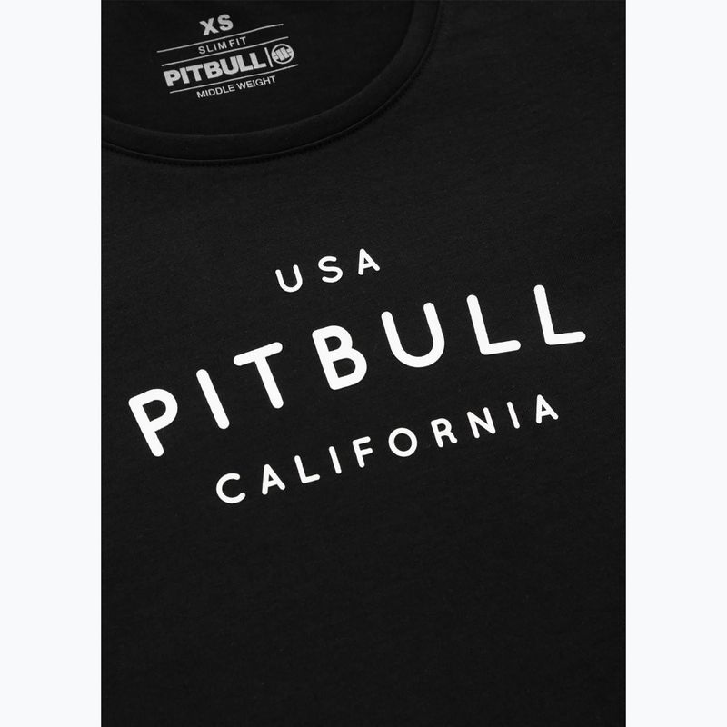 Longsleeve Damen Pitbull Usa Cal Slim Fit black 9
