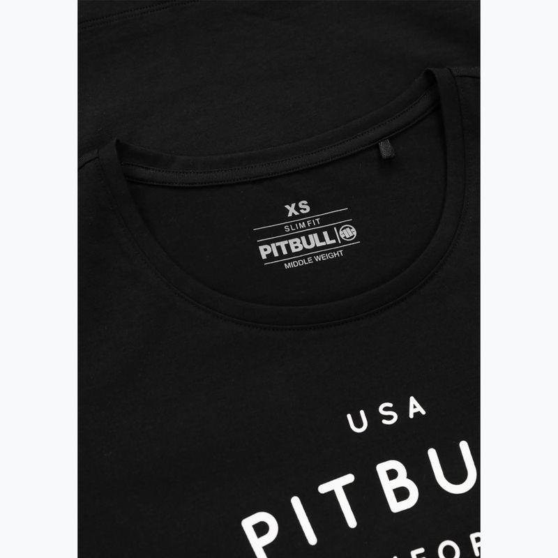 Longsleeve Damen Pitbull Usa Cal Slim Fit black 10