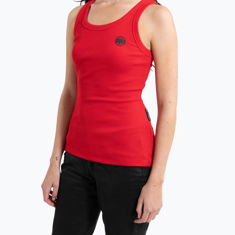 Tank Top Damen Pitbull Layla Tank Top red 4