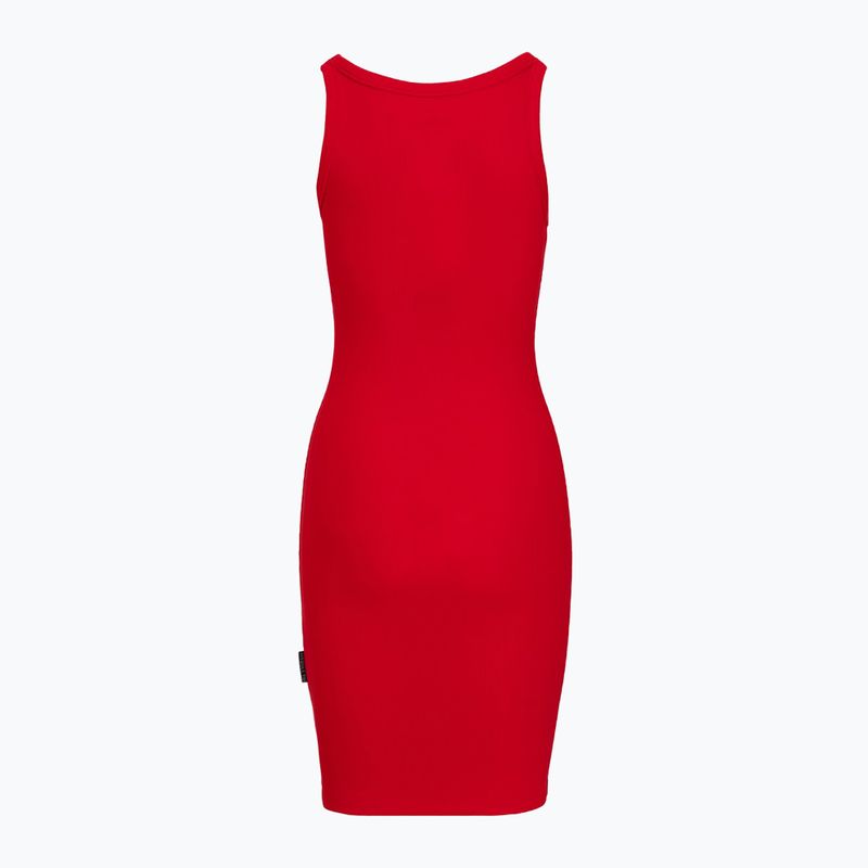 Kleid Pitbull Layla Rib red 2