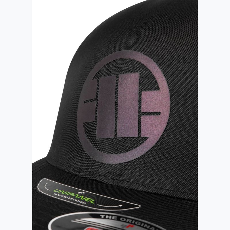 Pitbull Mesh Full Cap Logo Iridescent Flexfit schwarz 4