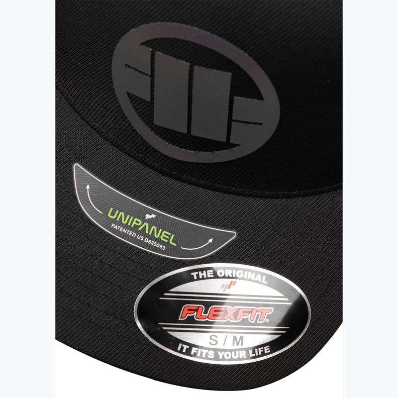 Pitbull Mesh Full Cap Logo Iridescent Flexfit schwarz 5
