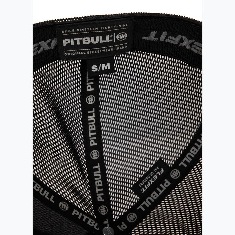 Pitbull Mesh Full Cap Logo Iridescent Flexfit schwarz 7
