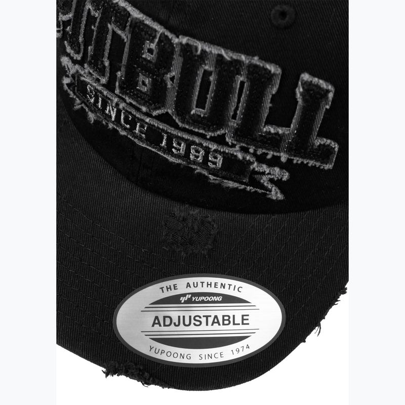 Pitbull Snapback Cap seit 1989 Klassisch schwarz 4