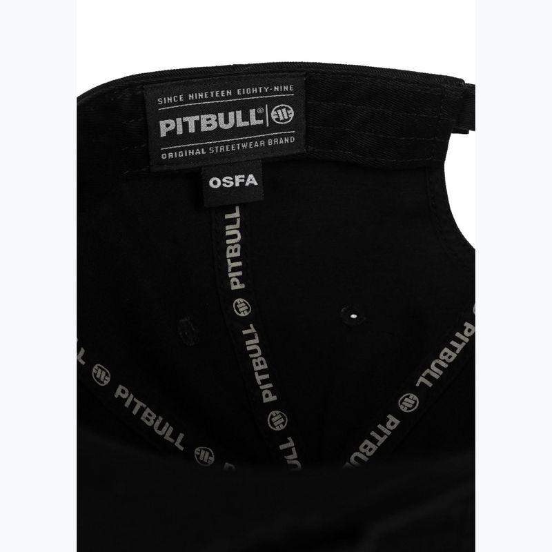 Pitbull Snapback Cap seit 1989 Klassisch schwarz 6
