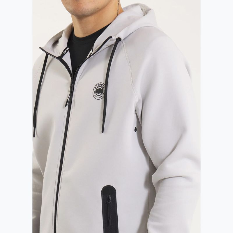Hoodie Sweatshirt Herren Pitbull Dogwood Hooded Zip Sweatshirt white/blue 4
