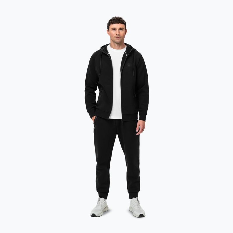 Hoodie Sweatshirt Herren Pitbull Dogwood Hooded Zip Sweatshirt black 2