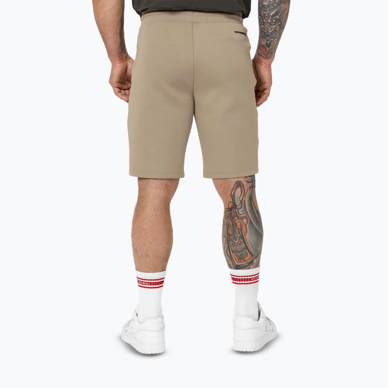 Pitbull Dogwood Sport dunkelsand Herren-Shorts 4