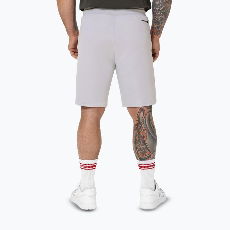 Pitbull Dogwood Sport Herren-Shorts weiß/blau 4
