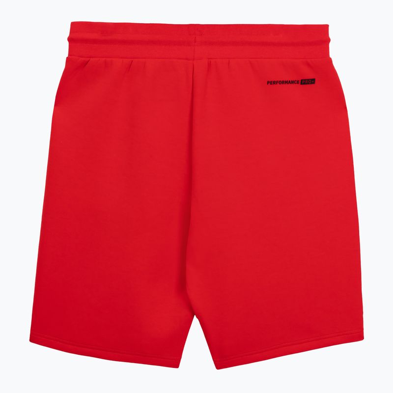 Pitbull Dogwood Sport fluo/rot Herren-Shorts 2