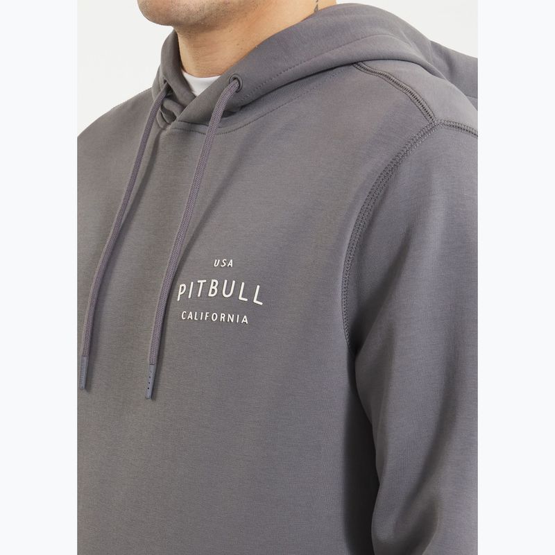 Hoodie Sweatshirt Herren Pitbull Sampson Hooded Sweatshirt graphite 4