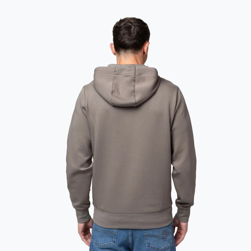 Herren-Sweatshirt Pitbull Sampson Hooded Sweatshirt taupe 3