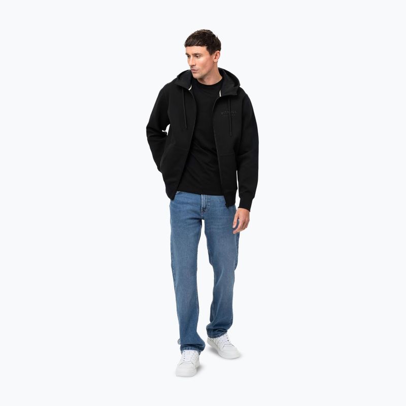 Hoodie Sweatshirt Herren Pitbull Sampson Hooded Zip Sweatshirt black 2