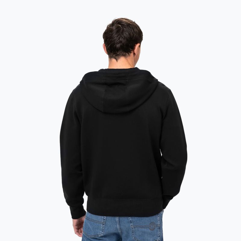 Hoodie Sweatshirt Herren Pitbull Sampson Hooded Zip Sweatshirt black 3