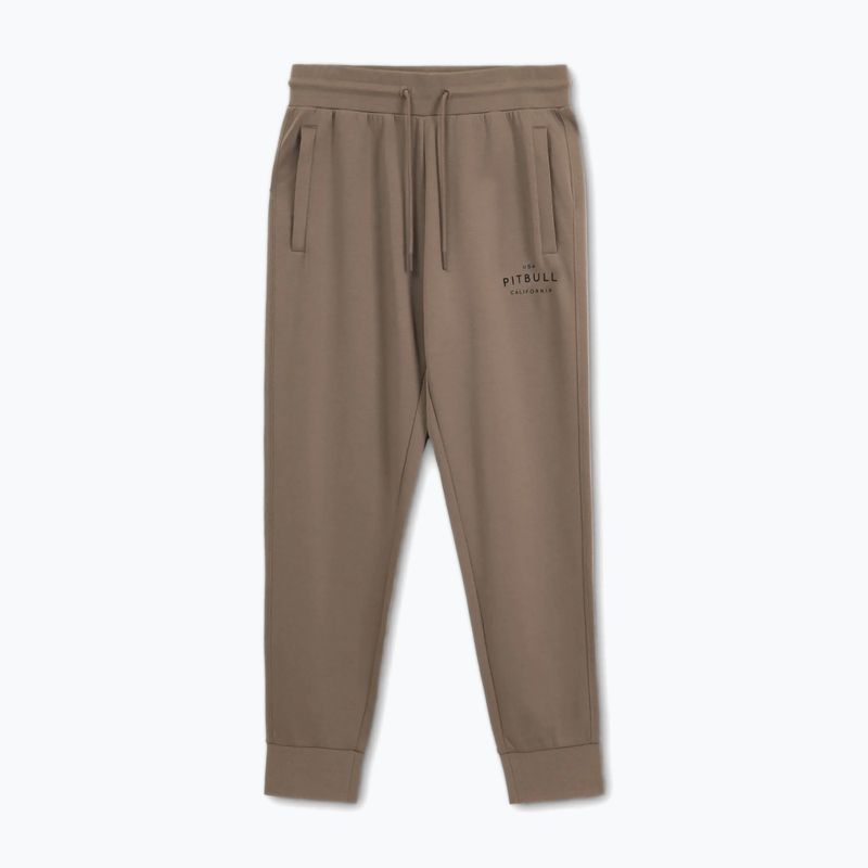 Hose Herren Pitbull Sampson Track Pants taupe 5