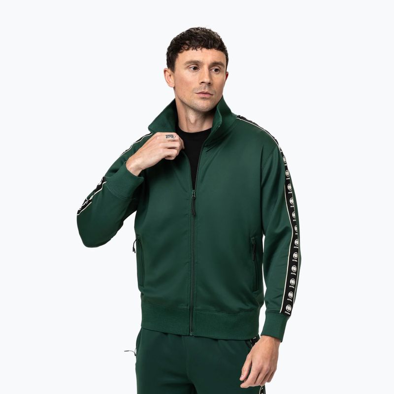Hoodie Sweatshirt Herren Pitbull Track Jacket Powers bottle green 5