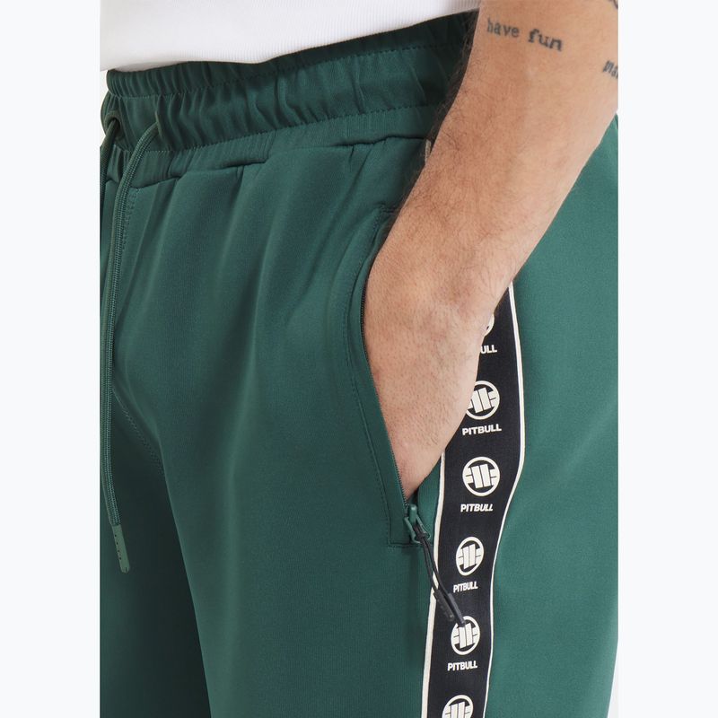 Shorts Herren Pitbull Track Shorts Powers bottle green 2