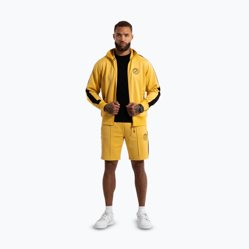 Hoodie Sweatshirt Herren Pitbull Track Jacket San Diego pale yellow 2