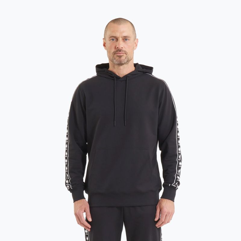 Hoodie Sweatshirt Herren Pitbull Tape Nugget Hooded Sweatshirt black
