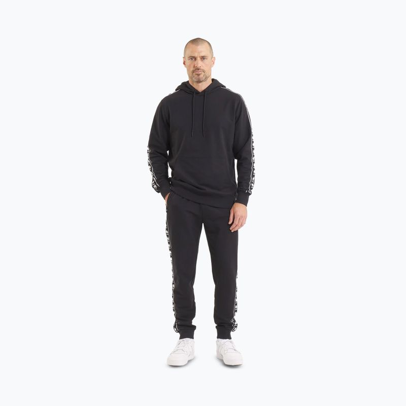 Hoodie Sweatshirt Herren Pitbull Tape Nugget Hooded Sweatshirt black 2