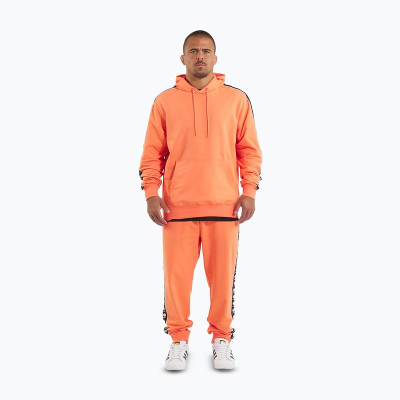 Hoodie Sweatshirt Herren Pitbull Tape Nugget Hooded Sweatshirt bright salmon 2