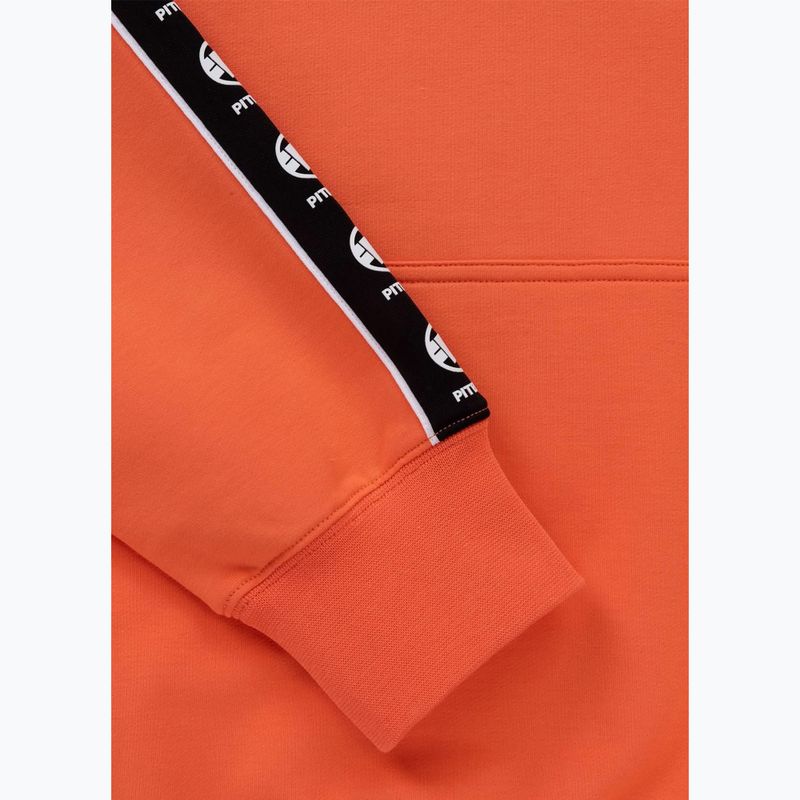 Hoodie Sweatshirt Herren Pitbull Tape Nugget Hooded Sweatshirt bright salmon 10