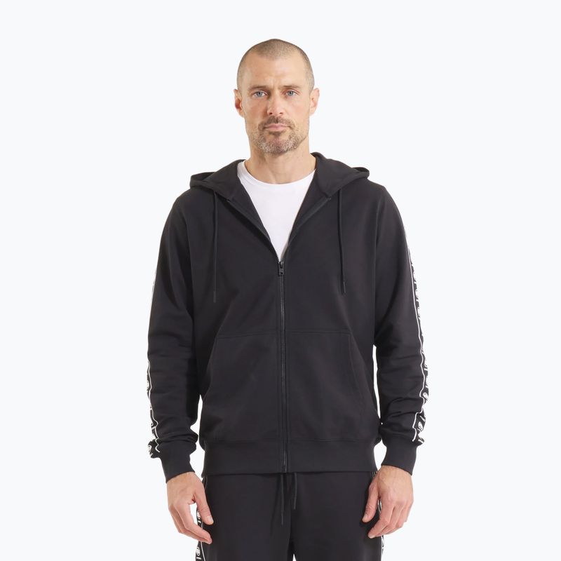 Hoodie Sweatshirt Herren Pitbull Tape Nugget Hooded Zip Sweatshirt black