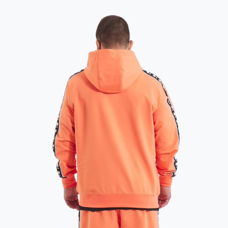 Hoodie Sweatshirt Herren Pitbull Tape Nugget Hooded Zip Sweatshirt bright salmon 3