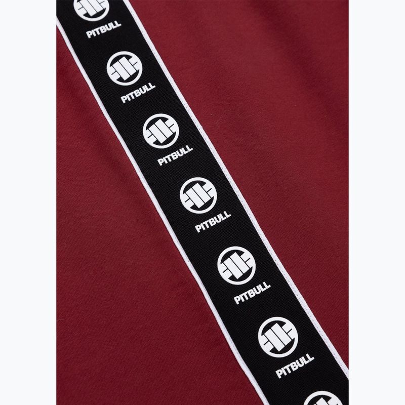 Hose Herren Pitbull Tape Nugget Jogging burgundy 9