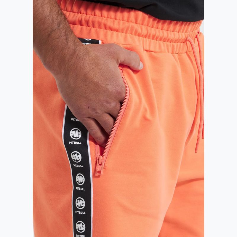 Shorts Herren Pitbull Tape Nugget bright salmon 4