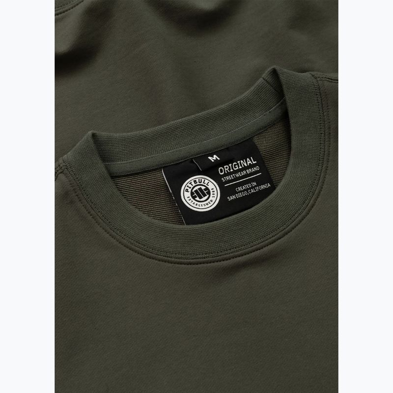 Hoodie Sweatshirt Herren Pitbull Paara Bellum Crewneck Sweatshirt old green 6