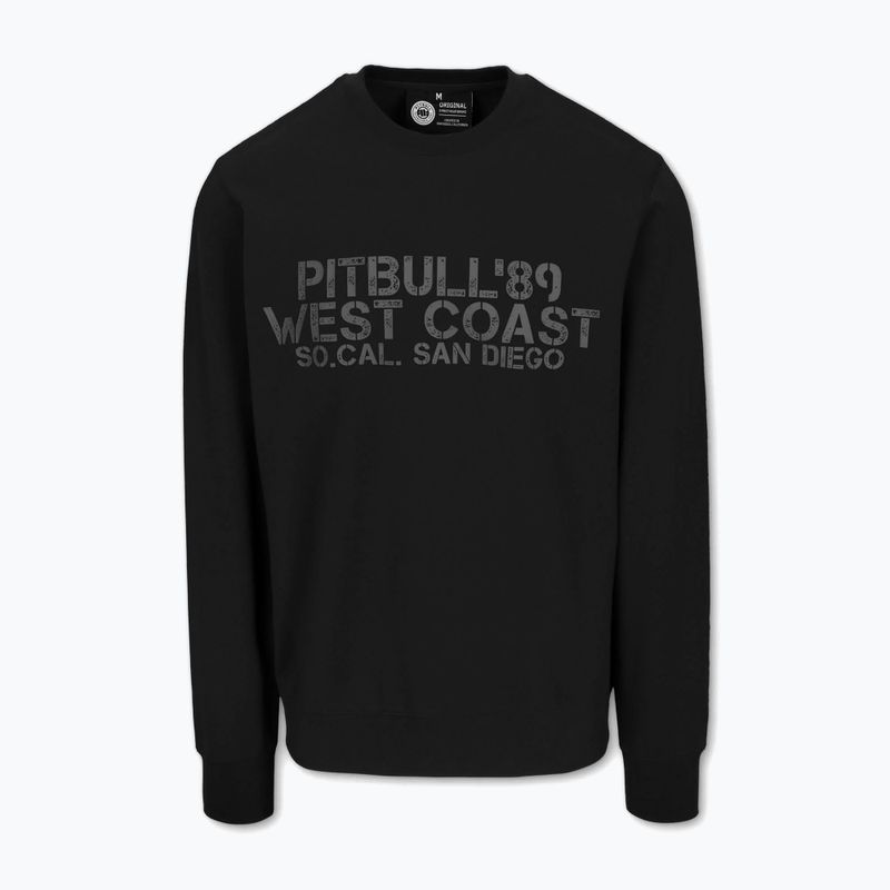 Hoodie Sweatshirt Herren Pitbull Driving Crewneck Sweatshirt black 5