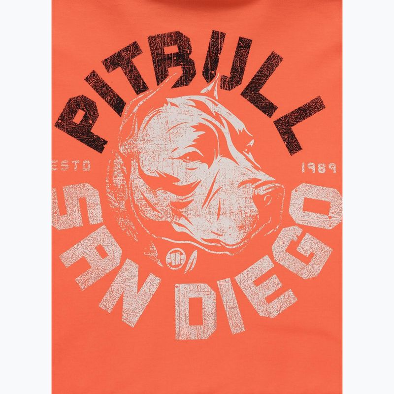 Herren Pitbull Dog Sd Crewneck Sweatshirt hell lachsfarben 6