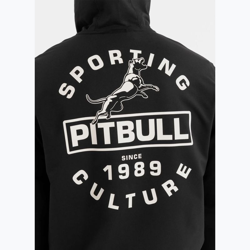Hoodie Sweatshirt Herren Pitbull Physical Culture Hooded Zip Sweatshirt black 3