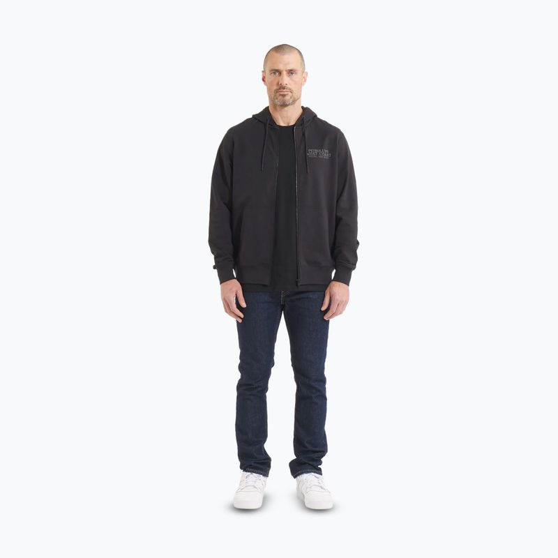 Hoodie Sweatshirt Herren Pitbull Driving Hooded Zip Sweatshirt black 2