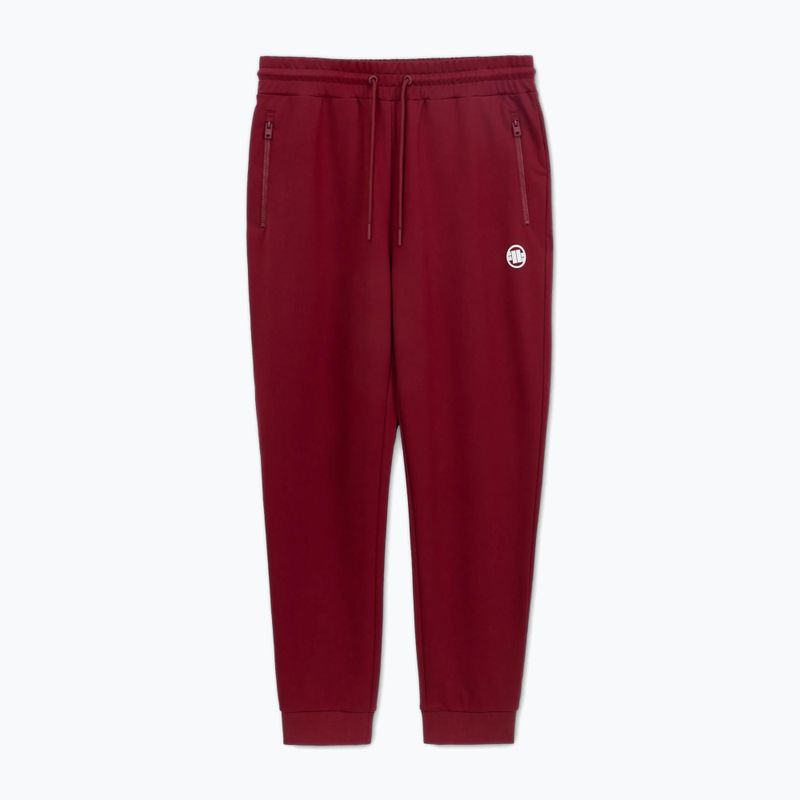 Hose Herren Pitbull Nugget Jogging burgundy 3