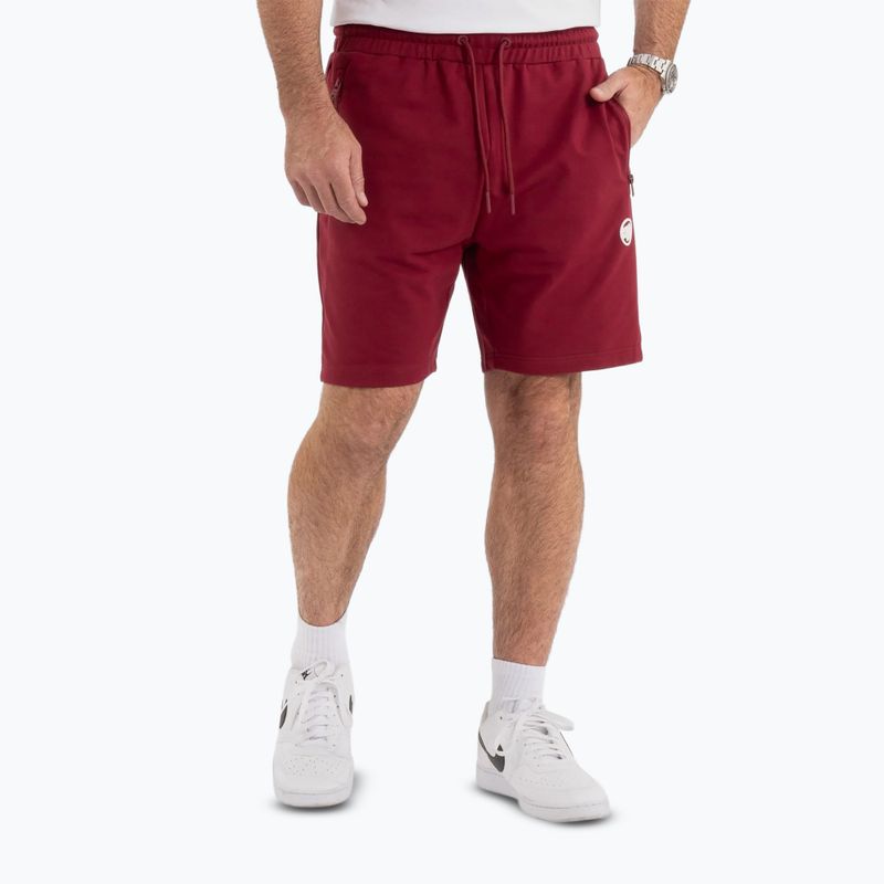 Shorts Herren Pitbull Nugget burgundy