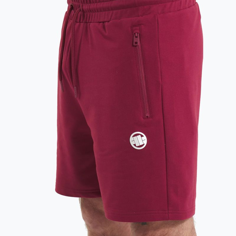 Shorts Herren Pitbull Nugget burgundy 4