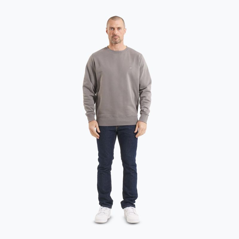 Hoodie Sweatshirt Herren Pitbull Lancaster 2 Crewneck Sweatshirt washed grey 2