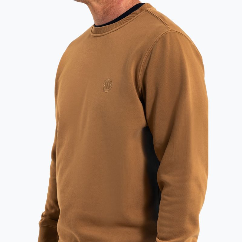 Hoodie Sweatshirt Herren Pitbull Lancaster 2 Crewneck Sweatshirt honey yellow 4