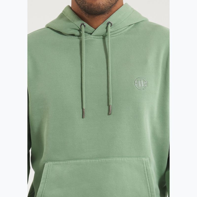 Hoodie Sweatshirt Herren Pitbull Lancaster 2 Hooded Sweatshirt washed green 3