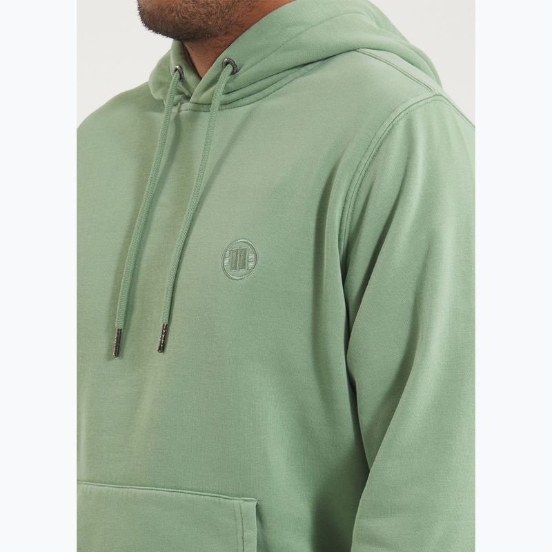 Hoodie Sweatshirt Herren Pitbull Lancaster 2 Hooded Sweatshirt washed green 4