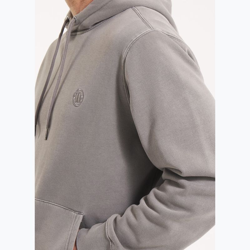 Hoodie Sweatshirt Herren Pitbull Lancaster 2 Hooded Sweatshirt washed grey 4