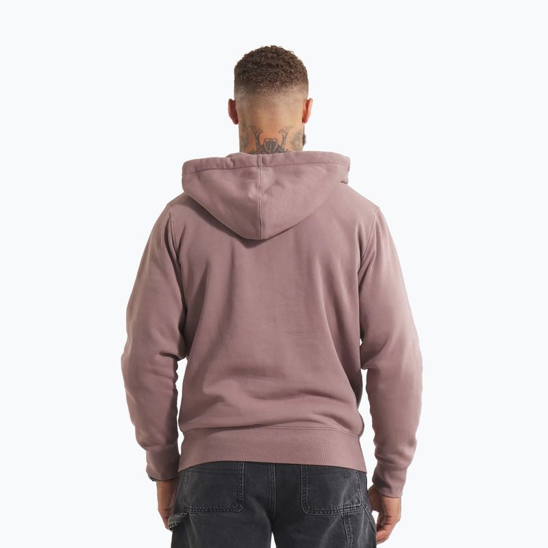 Hoodie Sweatshirt Herren Pitbull Lancaster 2 Hooded Zip Sweatshirt washed burgundy 3