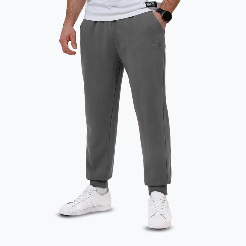 Hose Herren Pitbull Lancaster 2 Track Pants washed grey 3