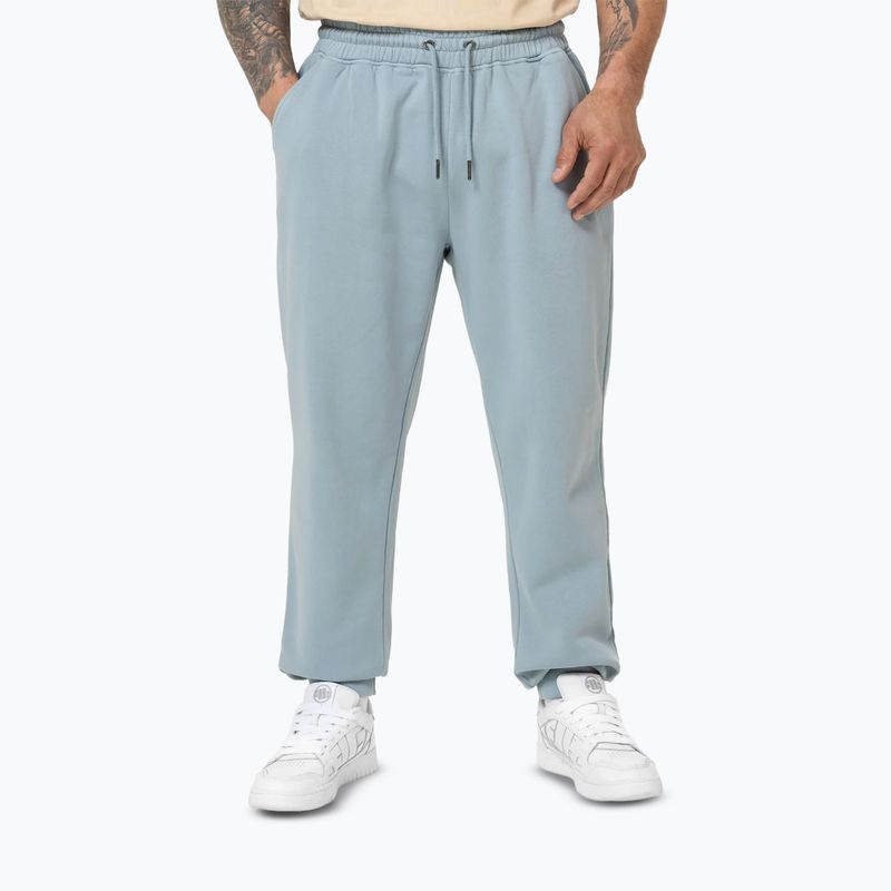 Hose Herren Pitbull Lancaster 2 Track Pants washed blue