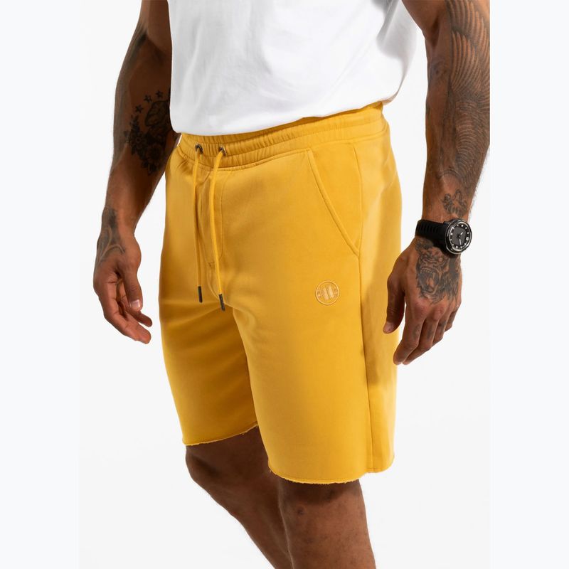 Shorts Herren Pitbull Lancaster 2 washed yellow 5